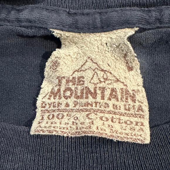 Vintage Tie dye The Mountain Dragon Grunge T-shirt Size Large - Picture 4 of 4